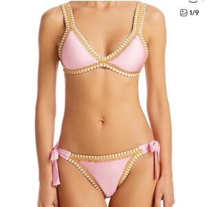 Platinum Swimwear bikini top M new with tags no bottoms